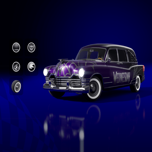 Fortnite Item Shop Hearse + Wednesday Bundle