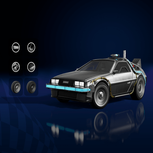 Fortnite Item Shop Back To The Future Time Machine Bundle