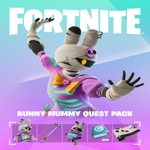 Fortnite Item Shop Bunny Mummy Quest Pack